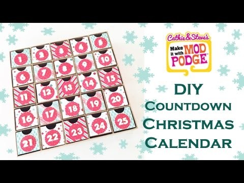 DIY Kids Countdown to Christmas Calendar