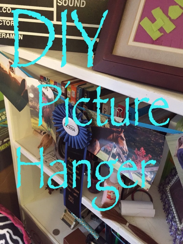 DIY: picture hanger