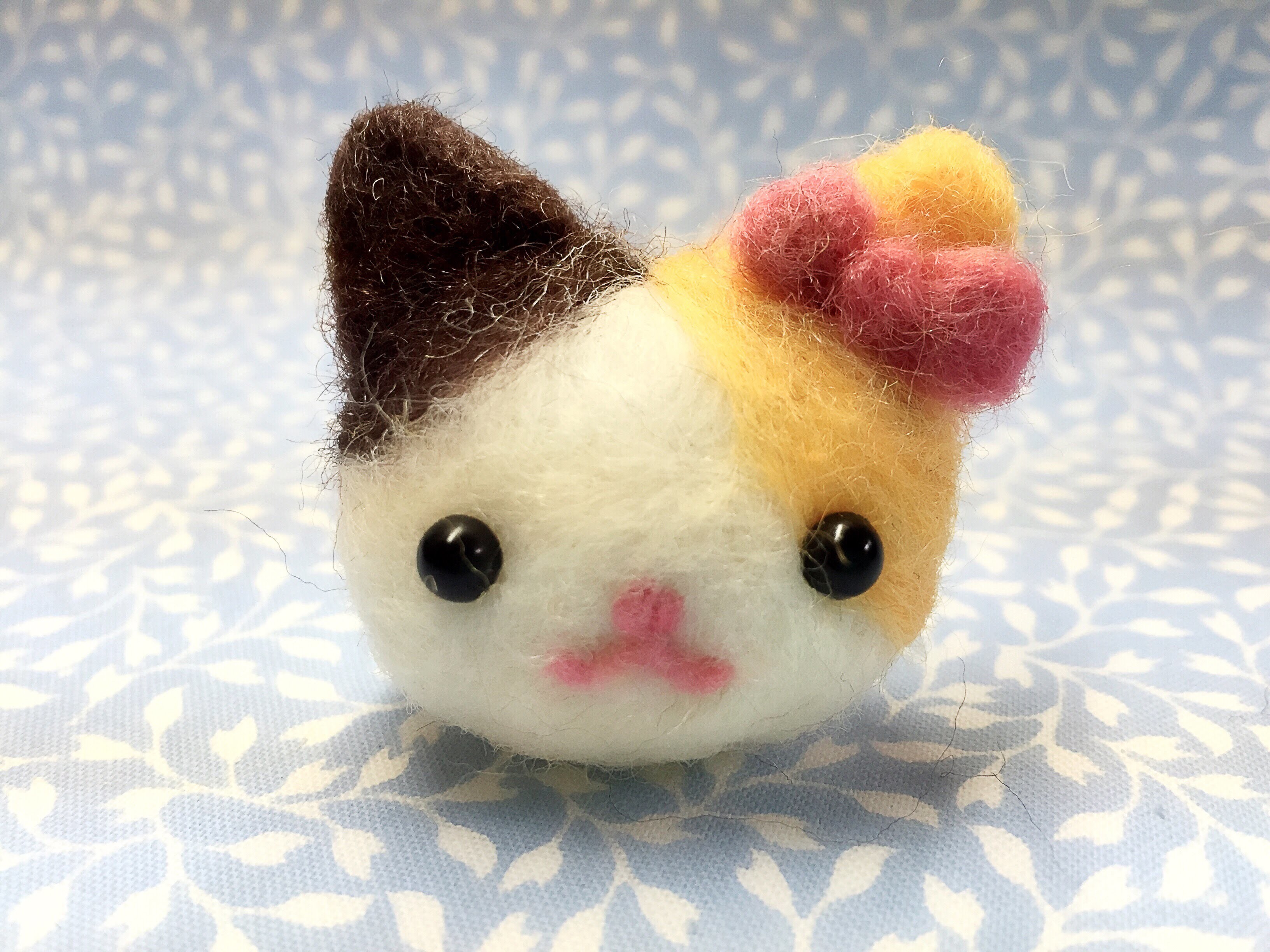 Easy Cat DIY Needle Felt Tutorial!