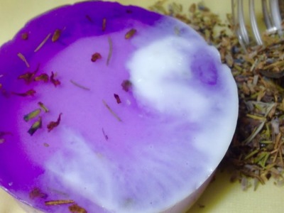 Make a Lavender Soap Bar - DIY Beauty - Guidecentral