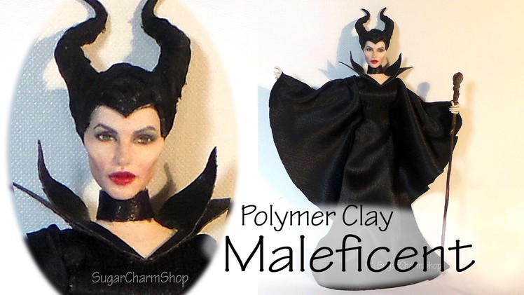 Maleficent Inspired (Poseable) Doll - Polymer Clay Tutorial