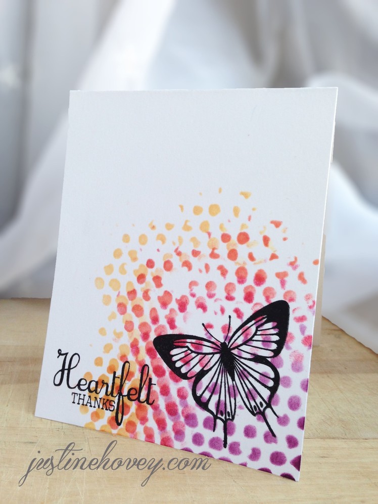 3 Cards, 1 Stamp July 2015: Elegant Butterflies DIY + Giveaway