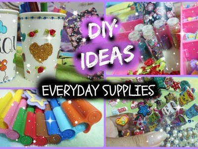 3 DIY Ideas! (Everyday Supplies)