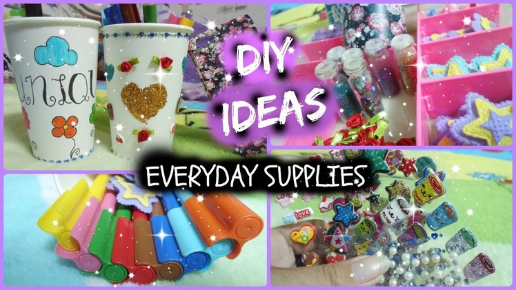 3 DIY Ideas! (Everyday Supplies)