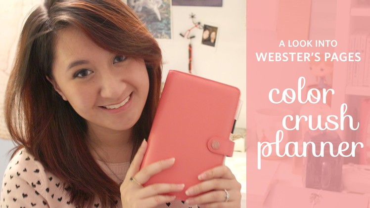 A Look Into Webster's Pages Color Crush Planner (Light Pink)