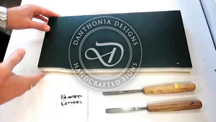 Danthonia Designs: How To Carve a Letter - Part 1