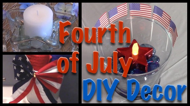 DIY 4th of July Dollar Tree Decor | 6 Easy & Affordable Ideas!