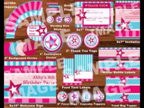 DIY American girl birthday party decorating ideas