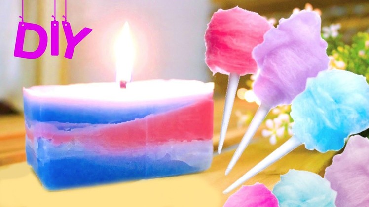 DIY Cotton Candy Candle | DIY Fall Room Decor