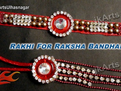 DIY  Diamond Lumba Rakhi for Raksha Bandhan | How to make |  JK Arts 613