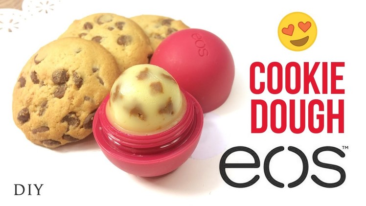 DIY EOS Cookie Dough Lip Balm! You'll be surprised at the SECRET INGREDIENT used in this!