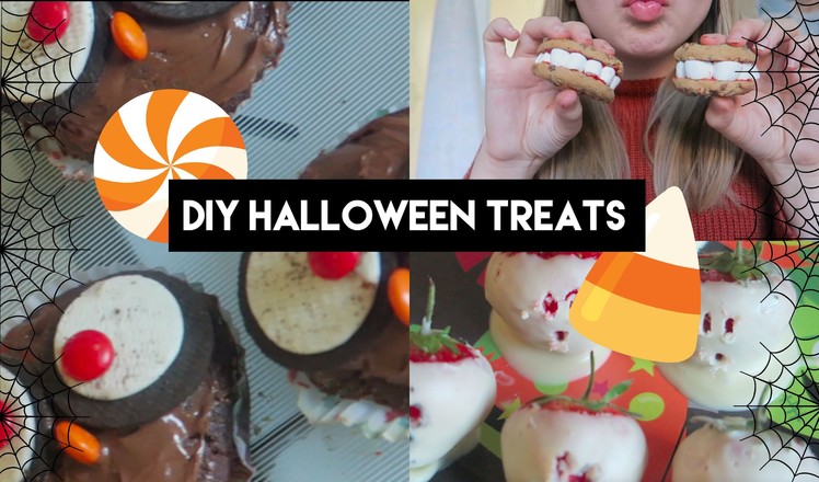 DIY HALLOWEEN TREATS! Easy, Quick and Cheap! | Eve