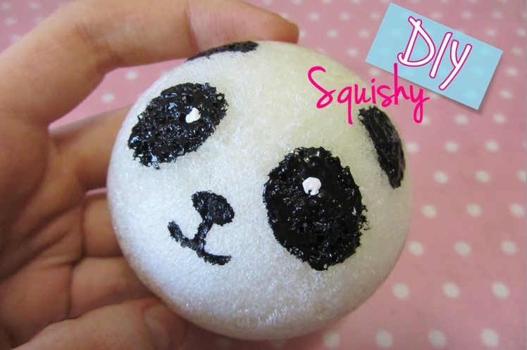 DIY Squishy Panda, handmade