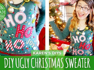 DIY Ugly Christmas Sweater - HGTV Handmade