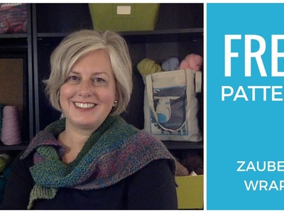 Easy Free Knitting Pattern: Zauber Wrap