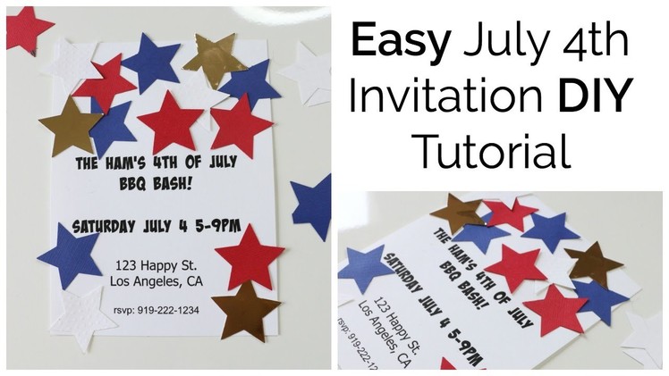 Easy July 4th Invitation Ideas: Plan, Prep, Party Collaboration