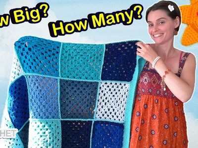 Granny Square Blanket Sizes CROCHET FAQ