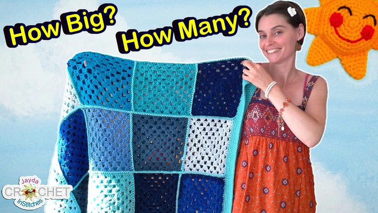 Granny Square Blanket Sizes CROCHET FAQ
