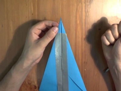 How to make a Paper Airplane and Launcher with Elastic Bands