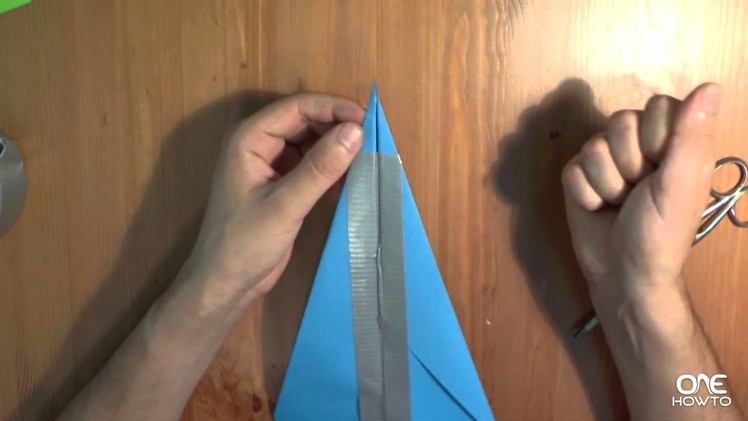 How to make a Paper Airplane and Launcher with Elastic Bands