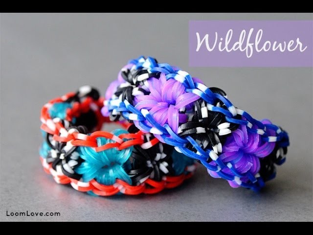 How to Make the Rainbow Loom Wildflower Bracelet