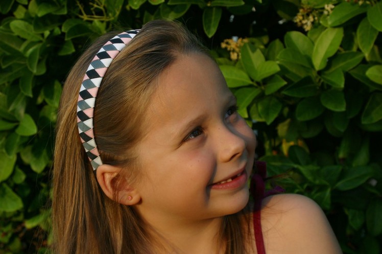 Make Ribbon Woven Headbands (Part Two) by www.hair-hardware.com
