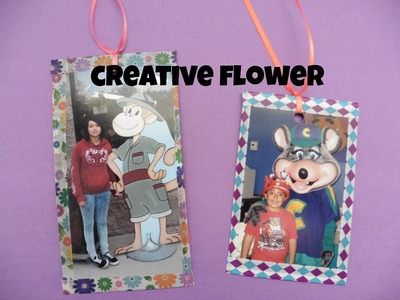 Marcadores hechos con fotos - Creative Flower