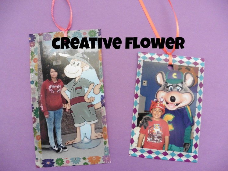 Marcadores hechos con fotos - Creative Flower