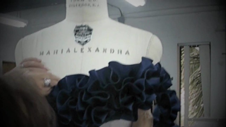 Marialexandra - Making a gown for the 2009 Oscars