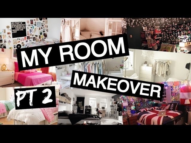 MY ROOM MAKEOVER! DIY Tumblr Room | Part 2