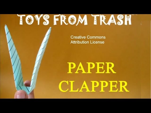 PAPER CLAPPER  - TAMIL - Amazing paper Clapper!
