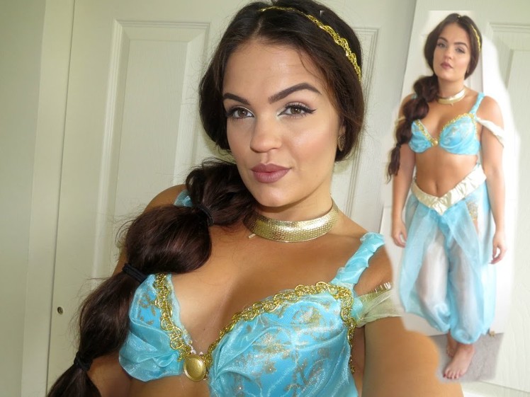 Princess Jasmine DIY Costume, Hair, & Makeup