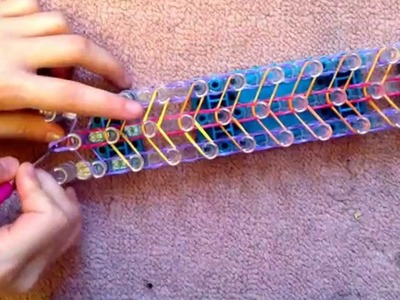 Rainbow loom: How to make the X-Twister Bracelet !