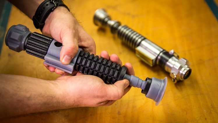Show and Tell: 3D Printing a Lightsaber