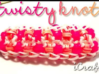 Twisty Knot Bracelet | Rainbow Loom Tutorial | Easy Full Loom