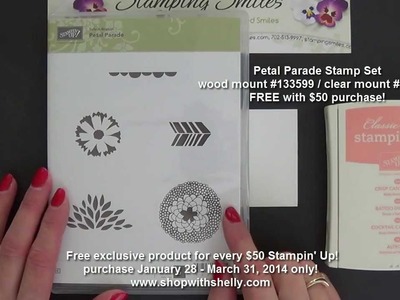 Was not a fan of the Stampin' Up Petal Parade Stamp Set