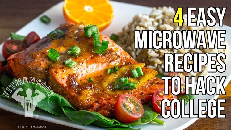 4 Microwave Recipes to Hack College Life. 4 Recetas Hechas en el Microondas