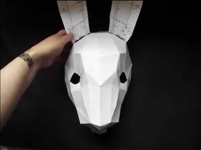 Building a Bunny Rabbit Mask - Craft Demo