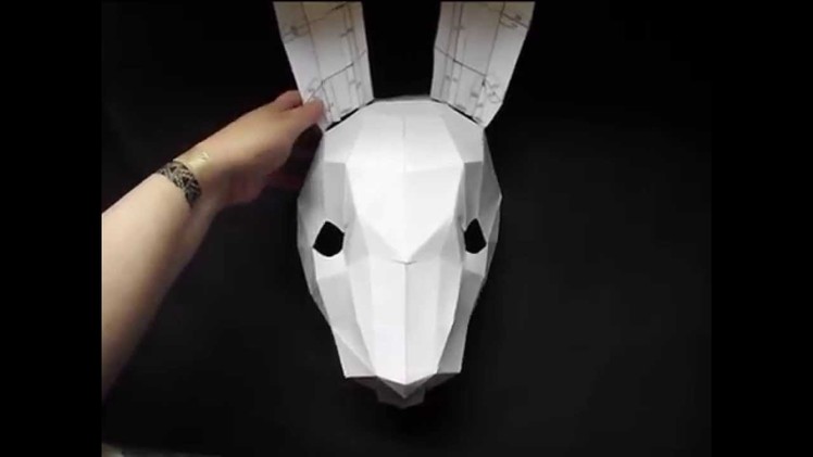 Building a Bunny Rabbit Mask - Craft Demo