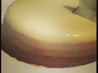 Chocolate layers panna cotta
