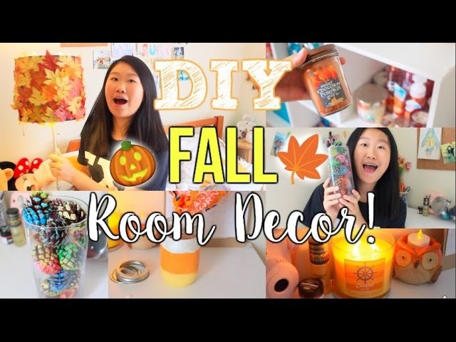DIY Fall Room Decorations+ Make Your Room Cozy for Fall!