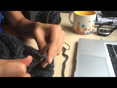 Extra long knitting and counting! ASMR