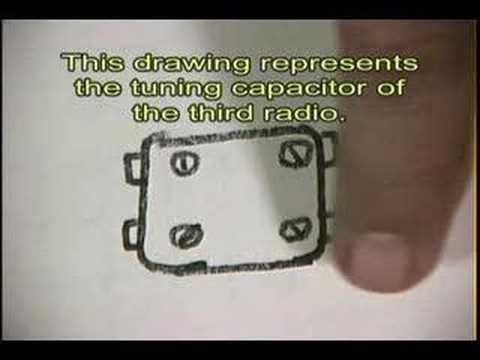 Homemade theremin using three radios