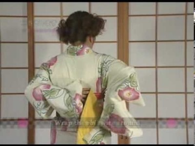 How To Dress Yukata & Kimono Part2 By ICHIROYA.com