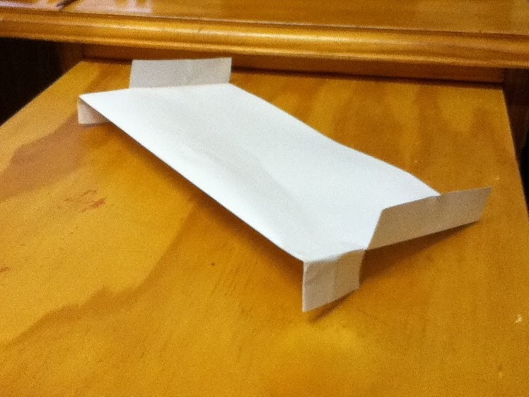 How to Make a Rectangular Paper Plane - A Great Glider - Step by Step Instructions - Simple Folds