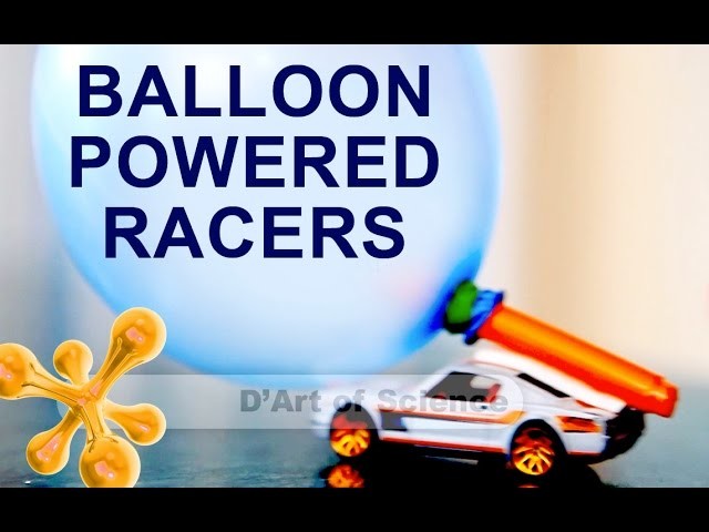 How to Make Balloon powered Cars - Cool DIY based on pressure - dartofscience