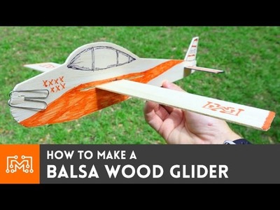 How to make gliders (balsa & styrofoam)