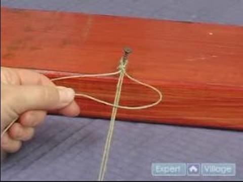 How to Make Hemp Jewelry : Making a Square Knot Hemp Bracelet