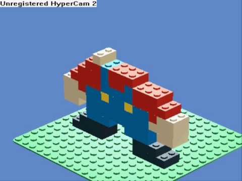 How to make lego mario on LDD