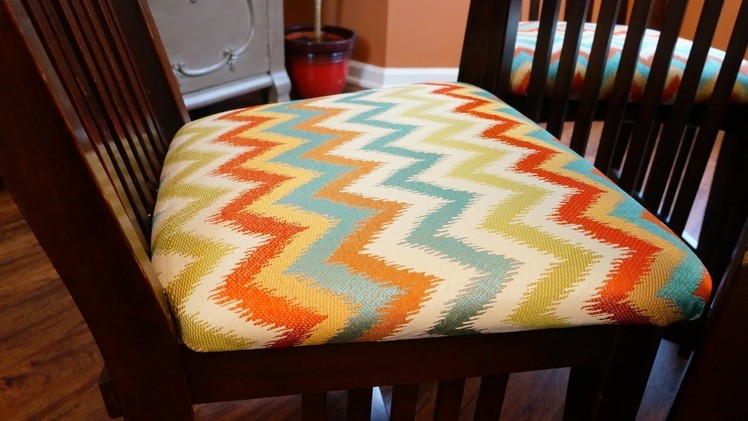 How to Recover Chair Cushions DIY